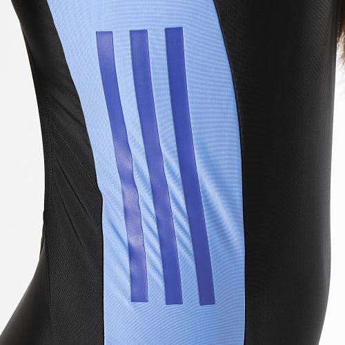 Maillot De Bain A Bandes Femme 3 Stripes HS5329 Noir