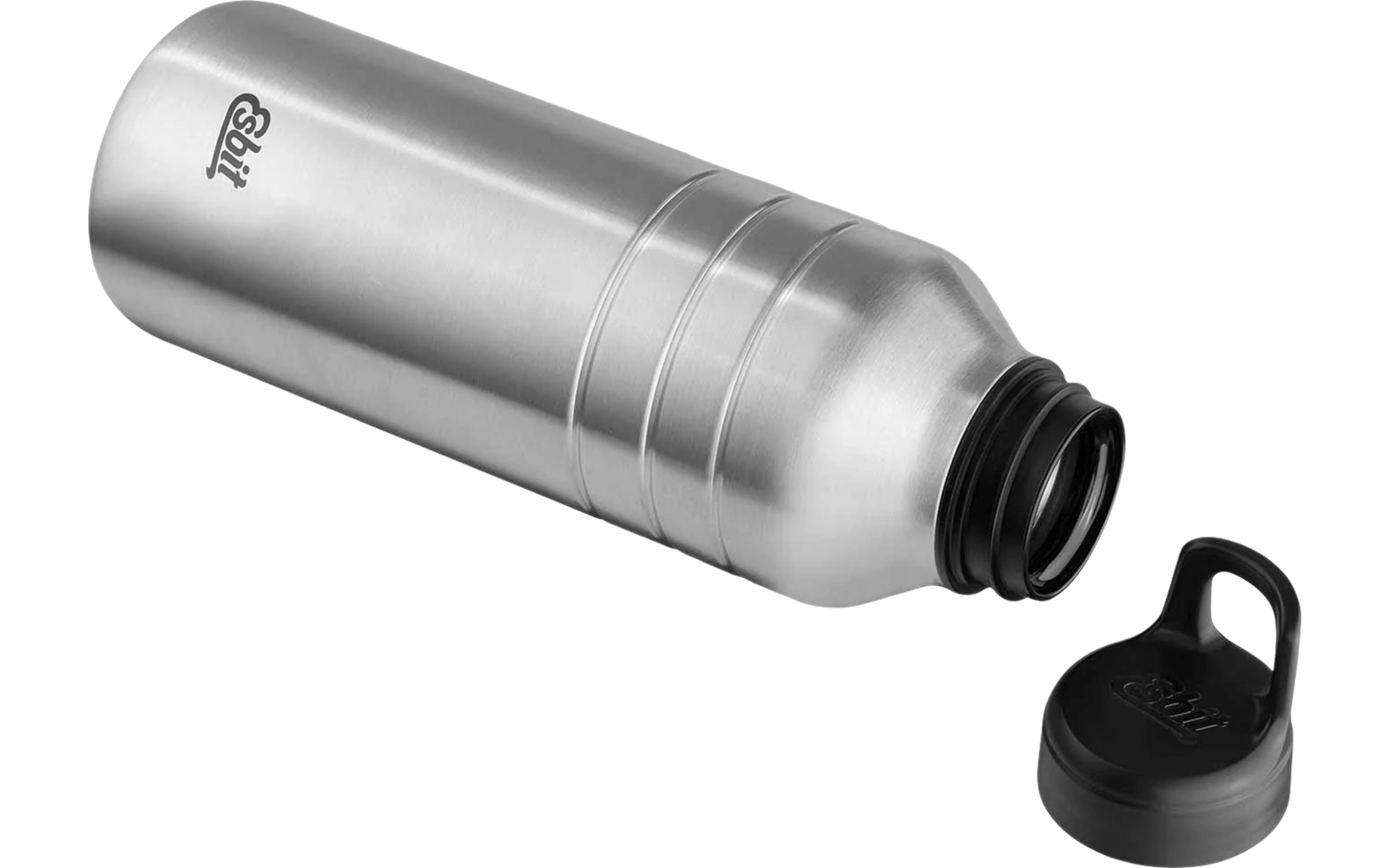 ESBIT Majoris Edelstahl Trinkflasche Grau 480 ml