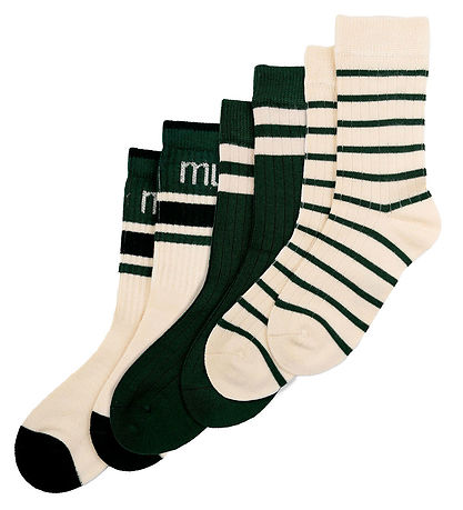 Minipop Socken - Bambus - 3er-Pack - Smaragd Green