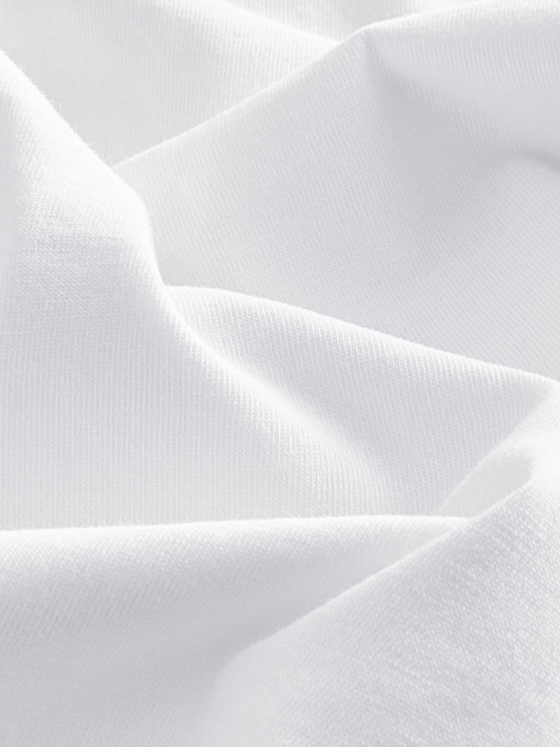 Wit - Normale Pasvorm - Essential katoenen T-shirts verpakking van 6