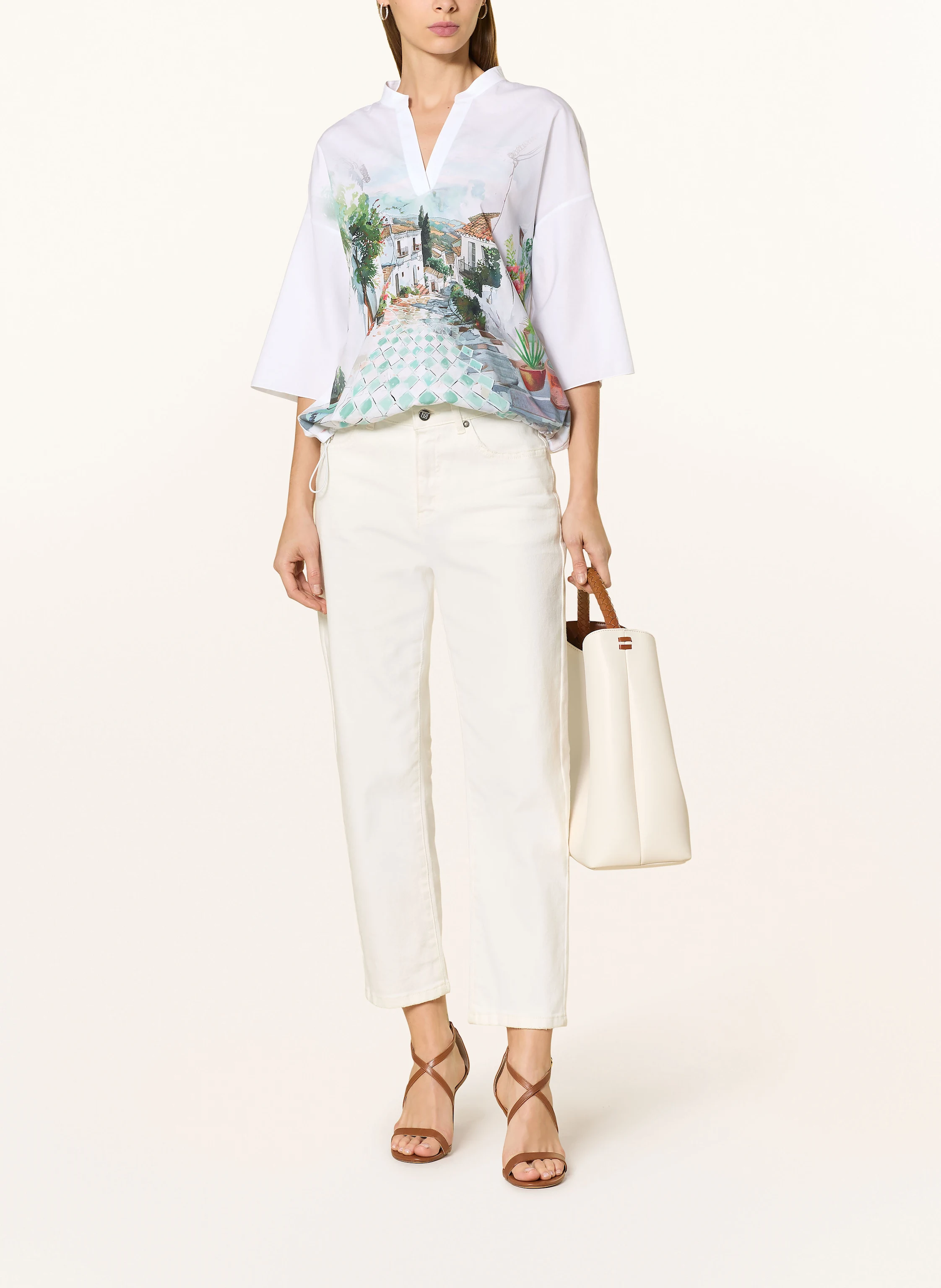 MARC CAIN Blusenshirt mit 3/4-Arm