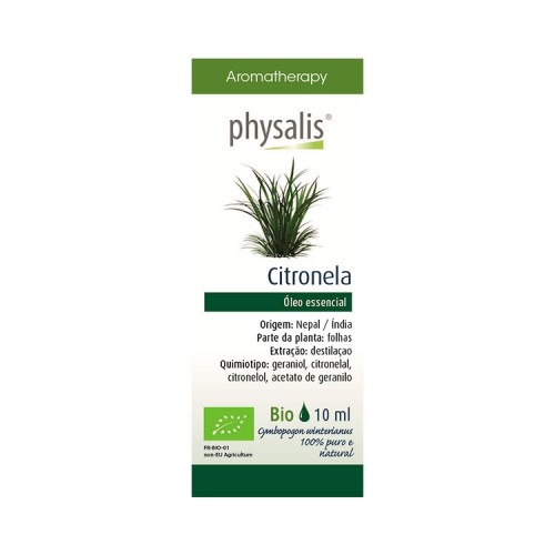 Physalis Óleo Essencial Citronela 10 ml