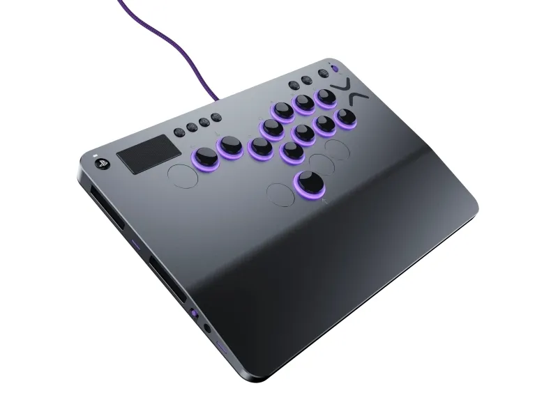 PDP Victrix Pro KO Leverless Fight Stick, Kamppind, PC, PlayStation 4, PlayStation 5, Knappen Makro, Ledningsført, USB, USB Type-C