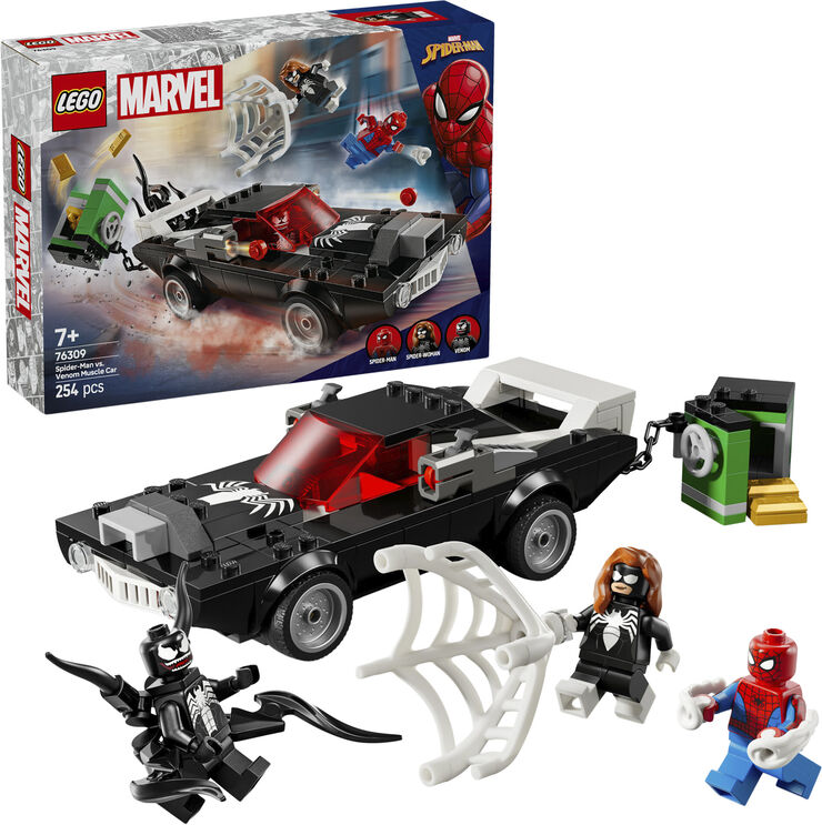 Lego Spider-Man mod Venom-muskelbil 76309