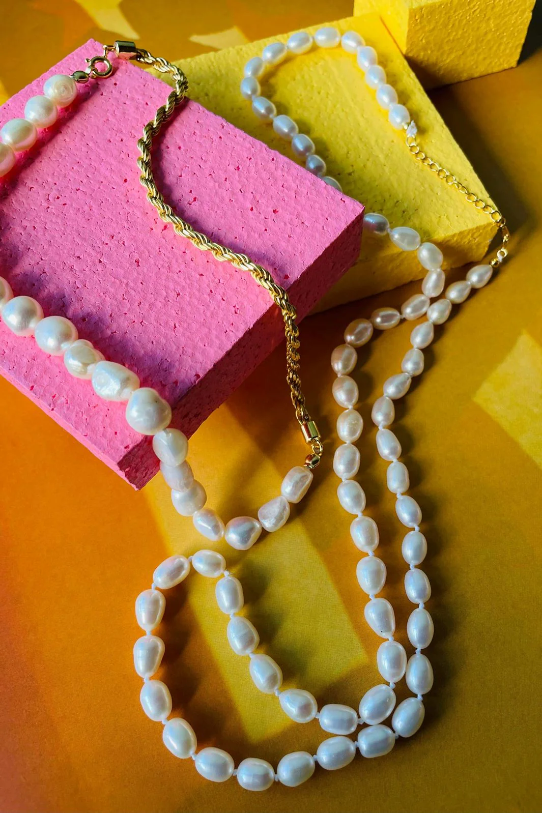 Mellow Moon Perle & Robe kæde