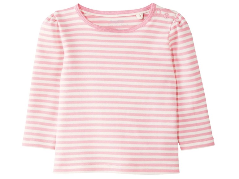 3 baby shirts met lange mouwen