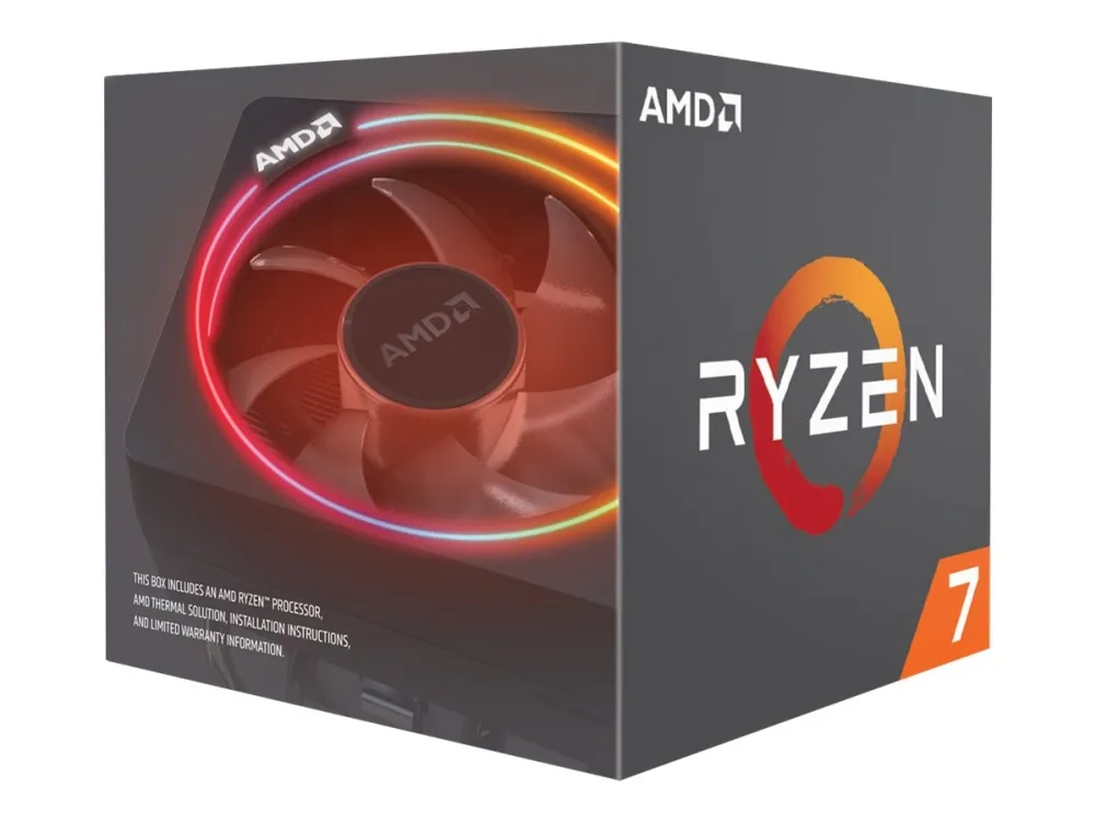 AMD Ryzen 7 2700X - 3.7 GHz - 8 kerner - 16 tråde - 16 MB cache - Socket AM4 - Box