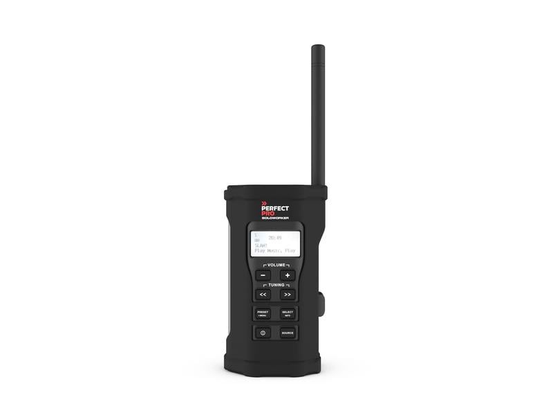 Perfectpro DAB  Radio SOLOWORKER Schwarz Das ultimative Taschenradio