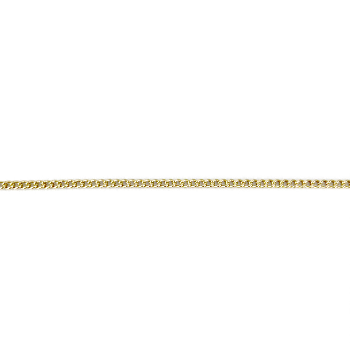 Chaine d'occasion or 750 jaune maille gourmette 48 cm