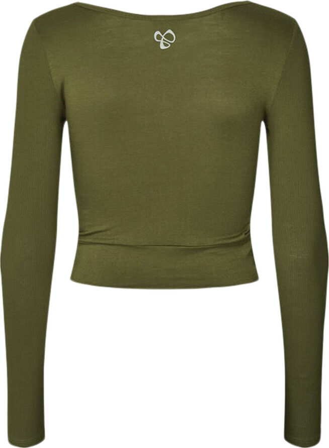 Carite Cover Up Crop trøje Grøn
