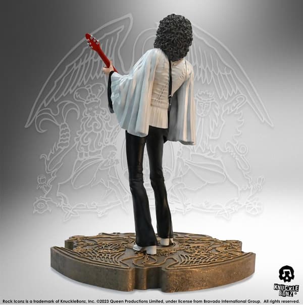 Rock Iconz Statue: Queen - Brian May (Sheer Heart Attack Era)