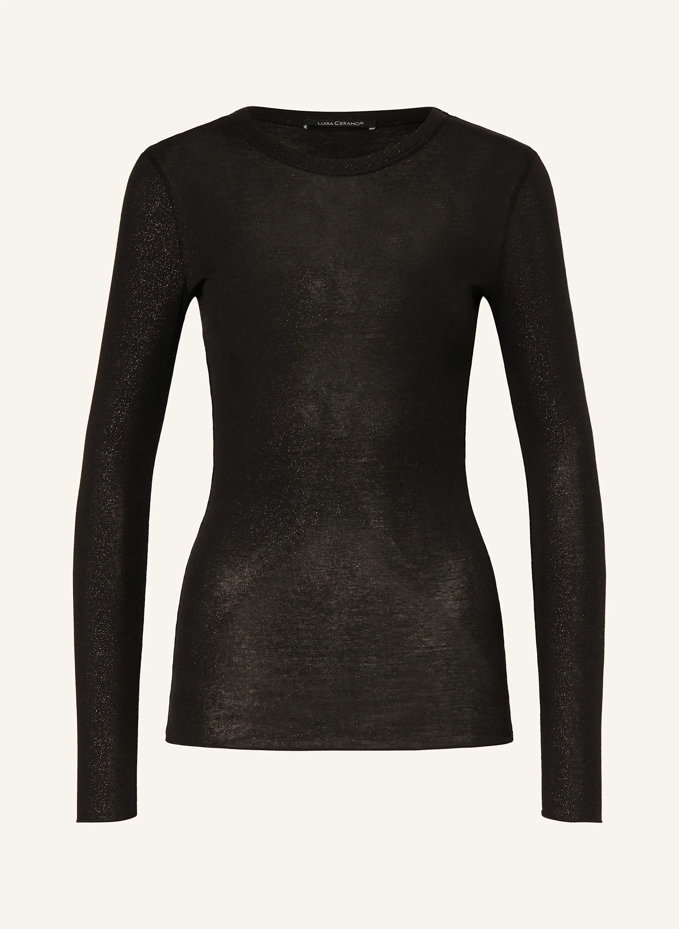 LUISA CERANO Longsleeve mit Glitzergarn