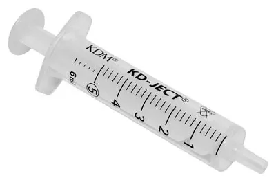 KD-Ject sprøjte 2-k 5ml LS excentrisk steril - 100 stk.