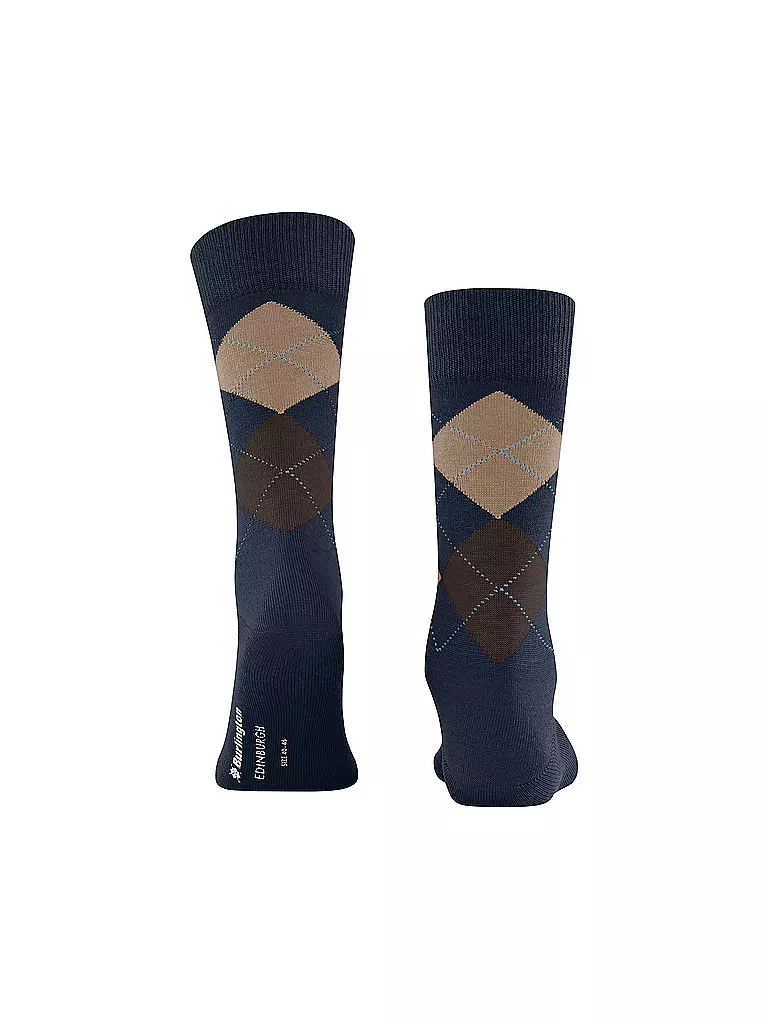 BURLINGTON Herren Socken EDINBURGH 40-46 marine dunkelblau