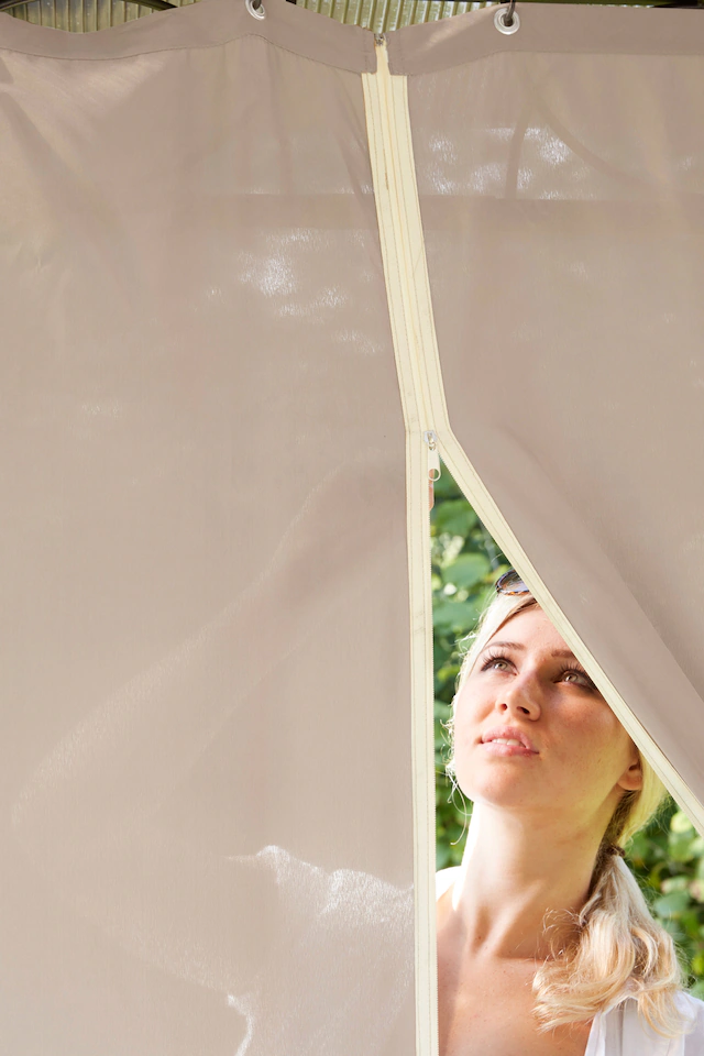 KONIFERA Pavillon »Aruba« BxT: 3x4m für 6-8 Personen, robustes Aluminiumgestell + PC Dach