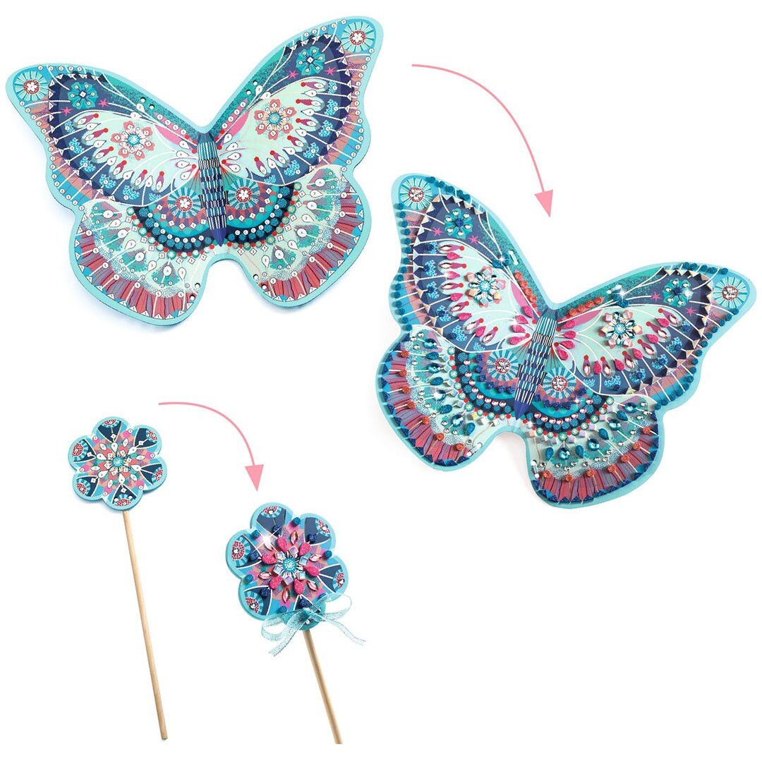 Djeco knutselset diy vleugels en toverstaf - like a fairy