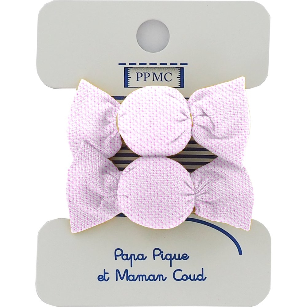 Elastiques Mousse Mini Bonbons Oxford Rose