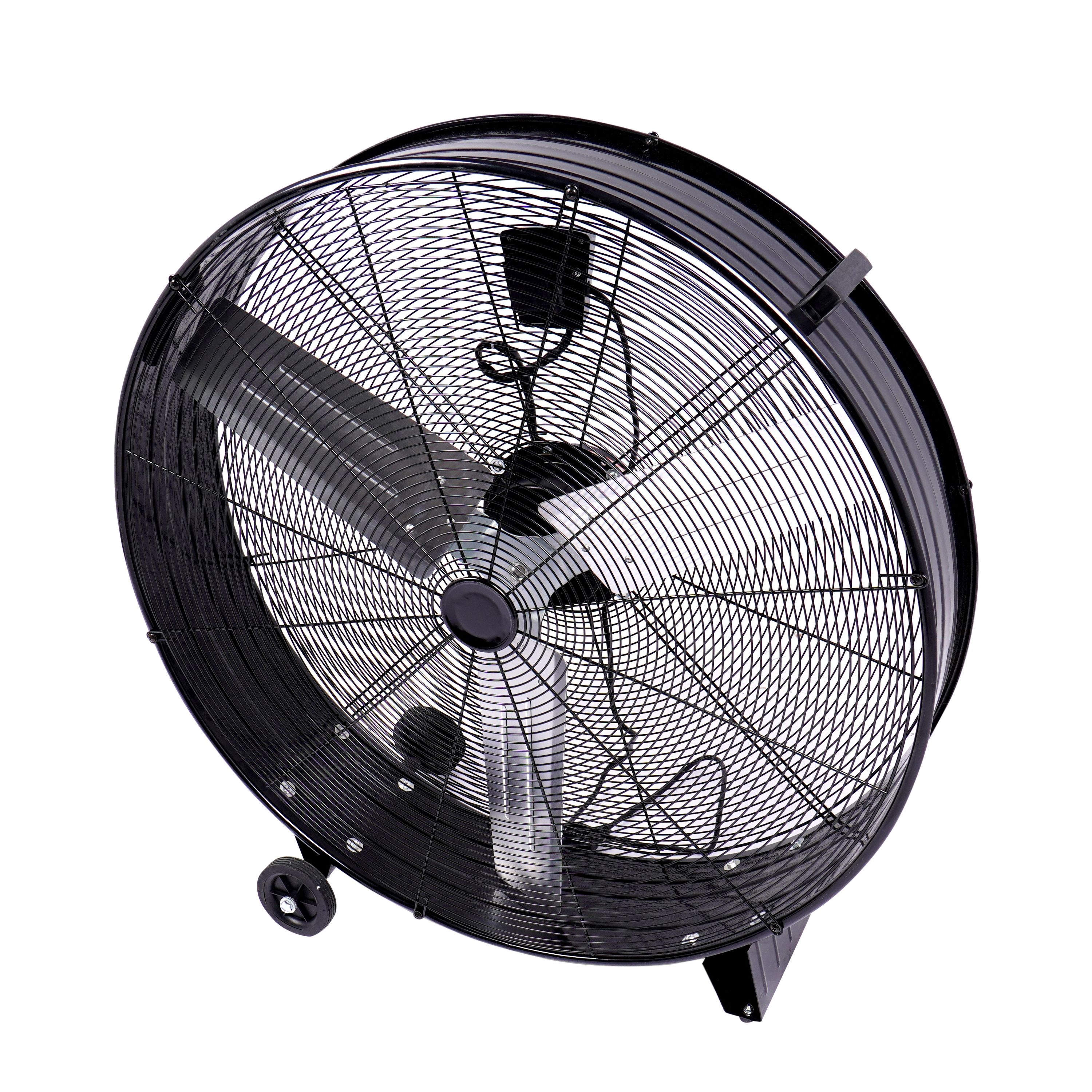 Bodenventilator Windmaschine 91 cm schwarz