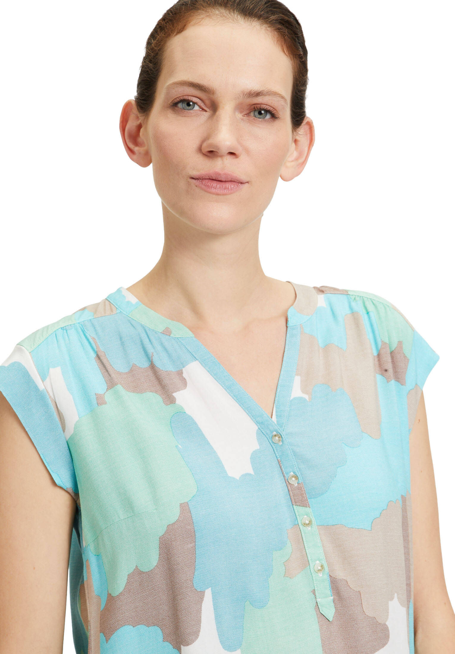 Betty & Co| Damen Blusentop mit Print