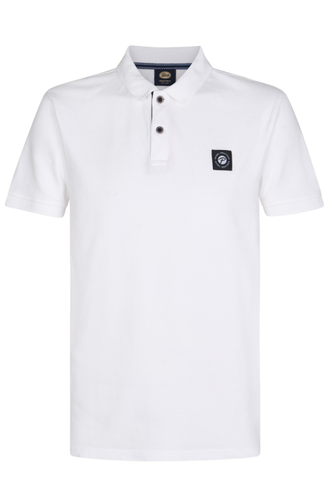 Petrol Industries witte heren polo
