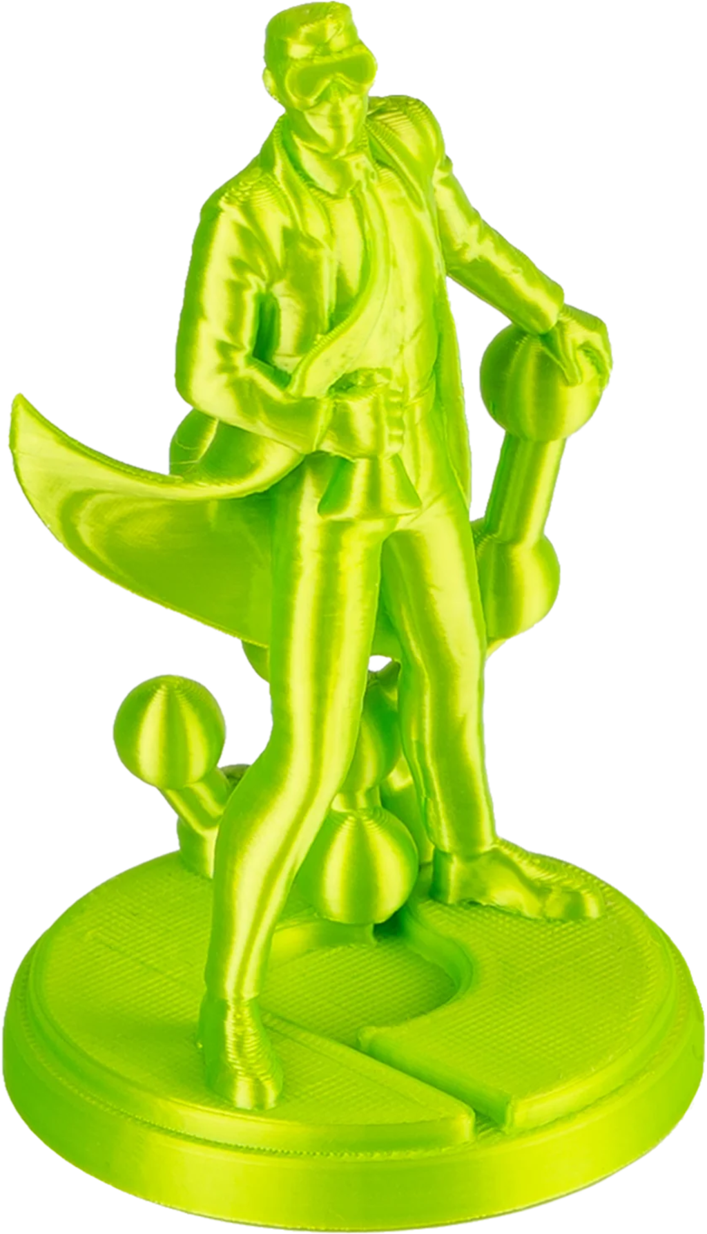 Polymaker  Panchroma™ PLA Silk Lime, 1,75 mm / 1000 g    Der Glanz der Eleganz in Lime