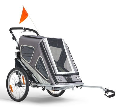 North 13.5 Speeder 2 Sykkelvogn, Grey
