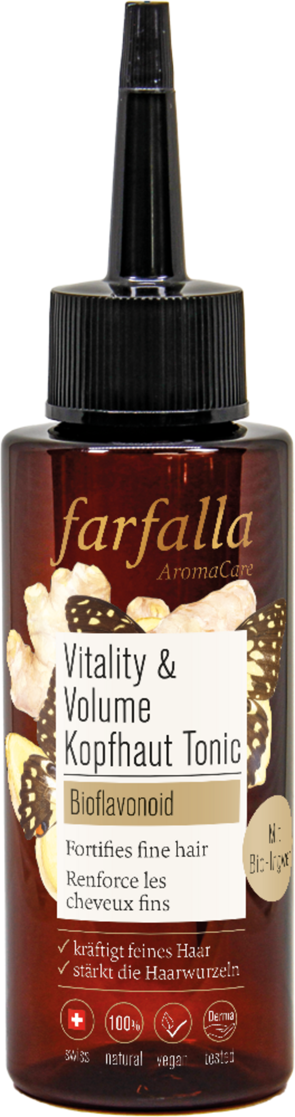 farfalla  Vitality & Volume Kopfhaut Tonic, 100 ml