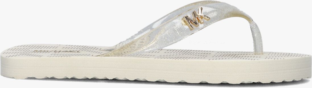 MICHAEL KORS KIDS witte michael kors kids slippers endine oversized