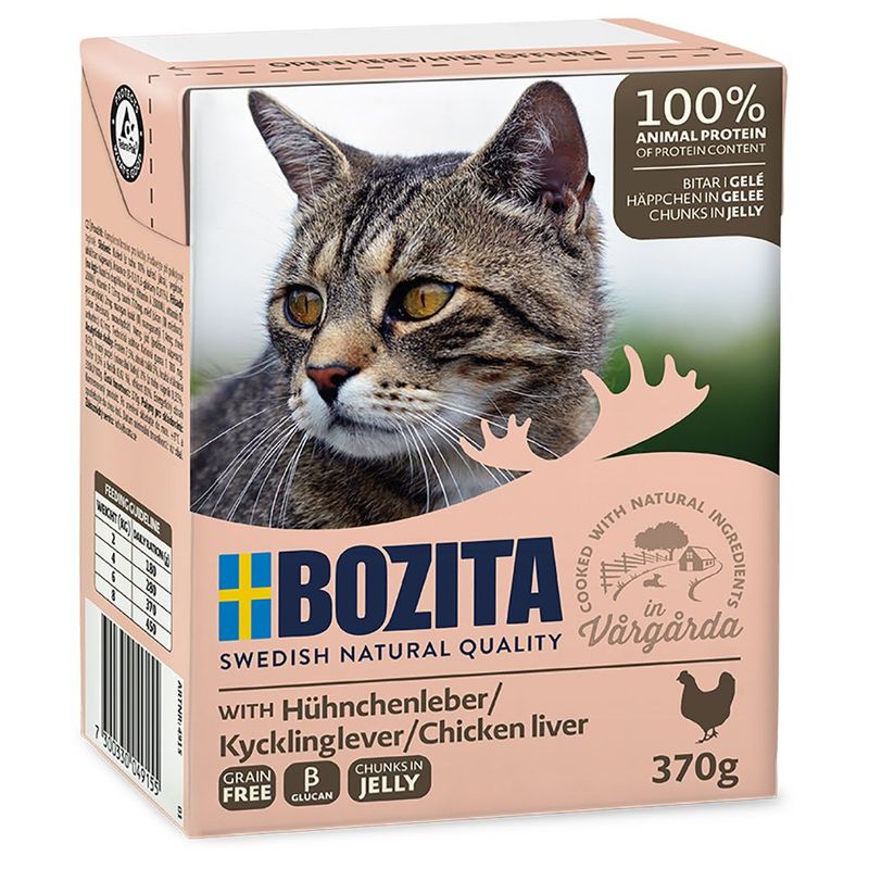 Bozita Tetra Bouchées en gelée 6 x 370 g