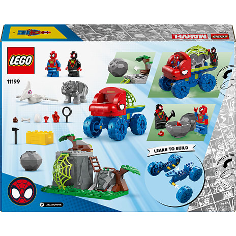 LEGO Marvel Team Spideys dinotruck-redning 11199