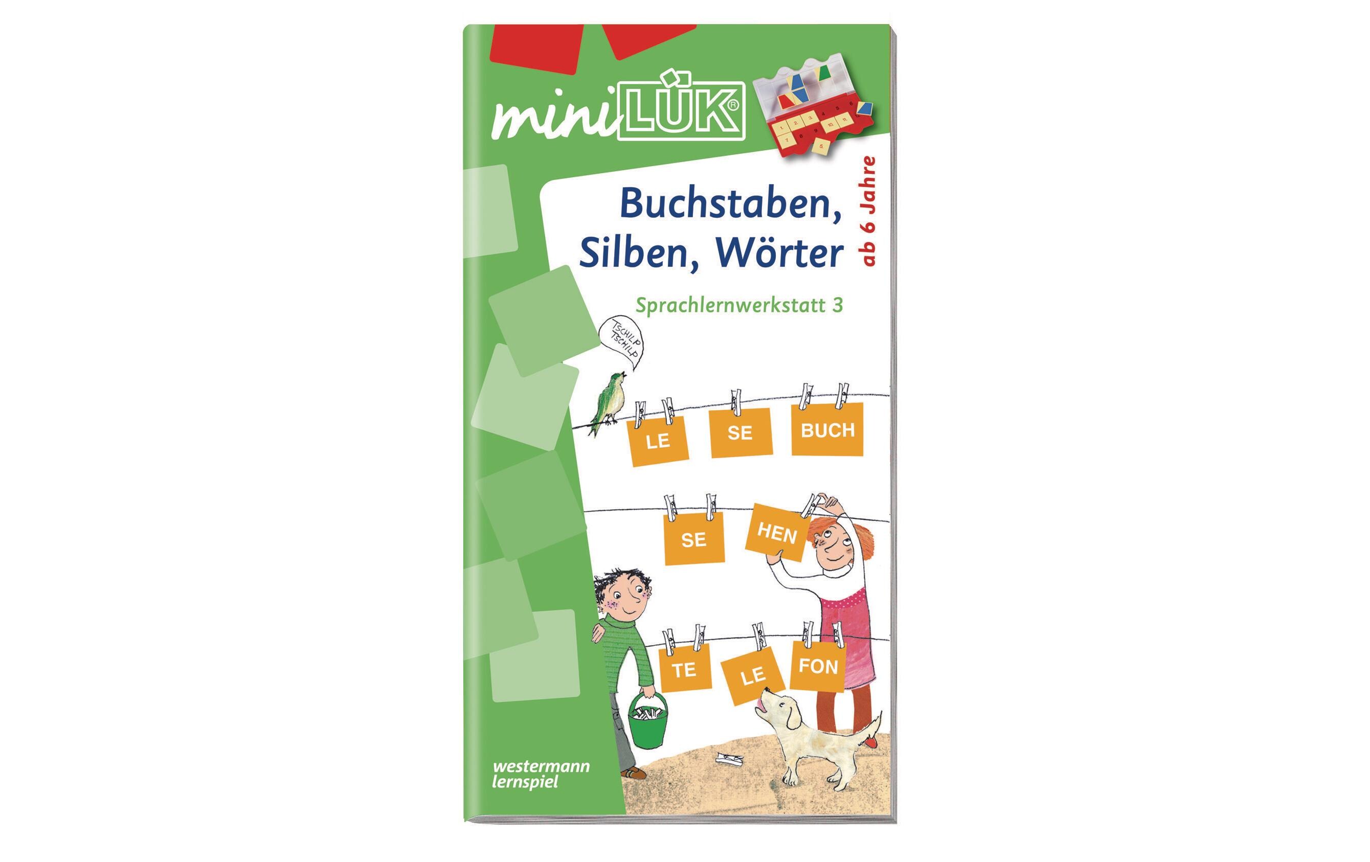 miniLÜK Buchstaben, Silben, WörterLernspiel