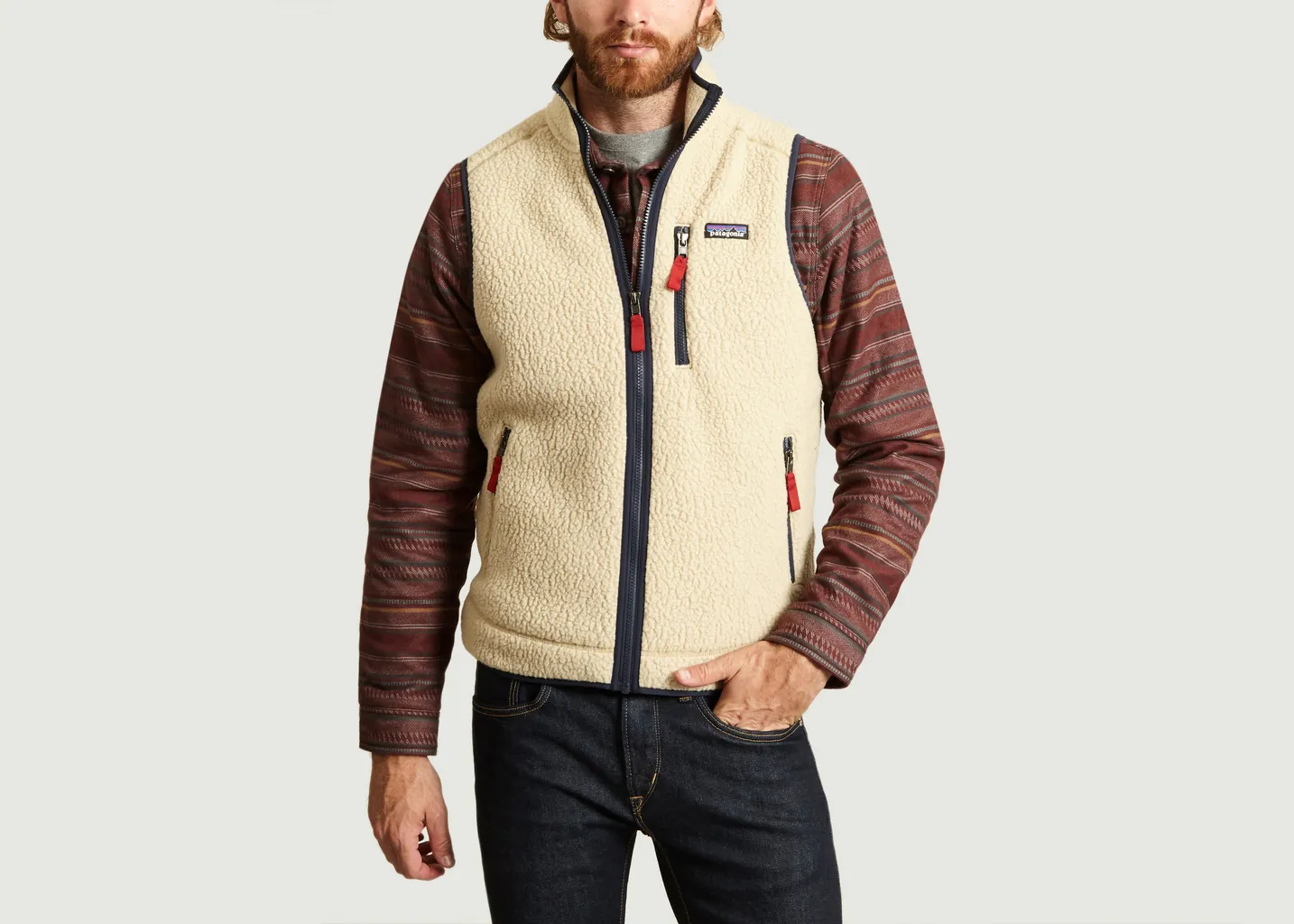Veste Retro Pile Sans Manches Polaire Patagonia