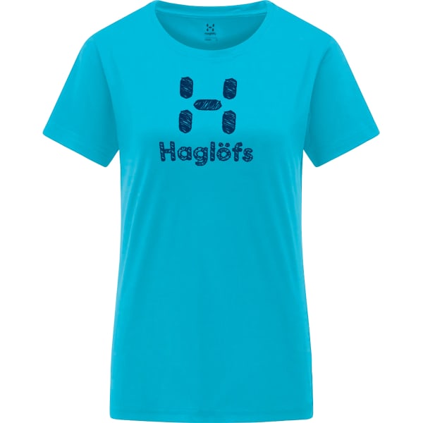 T-shirt randonnée HAGLÖFS GLEE TEE W MAUI BLUE PRINT