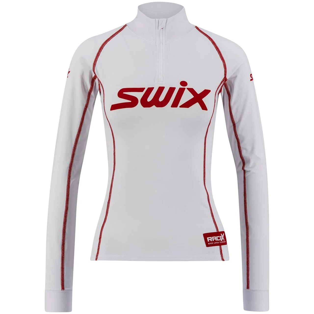 RaceX NTS Bodywear 1/2 Zip Dame Bright white