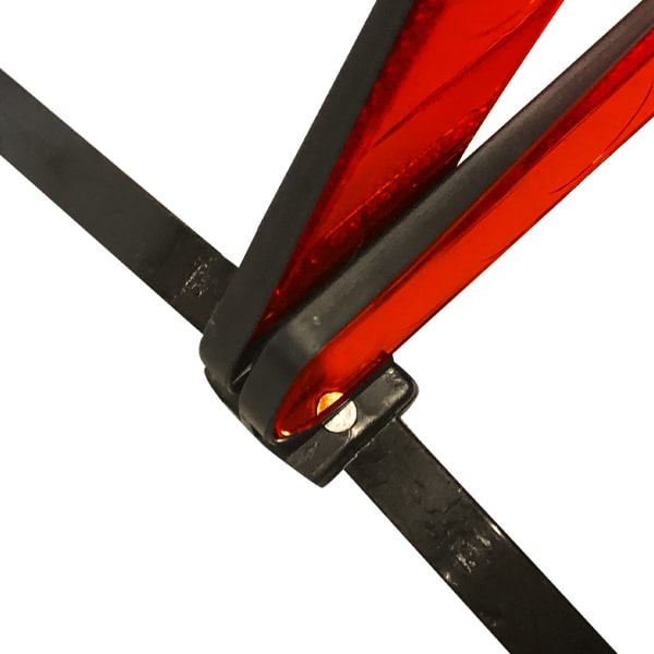 Triangle de pré signalisation pliable