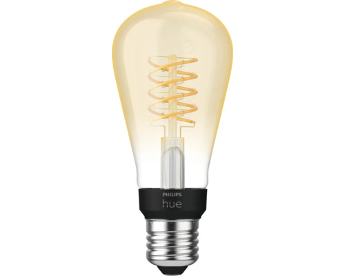 Philips hue LED lamp ST64 dimbaar E27/7,2W goud 550 lm 2100 K - compatibel met SMART HOME van hornbach
