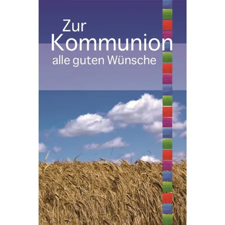 Skorpion GmbH Glückwunschkarten zur Kommunion 100 Stück, sortiert