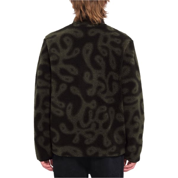 Veste polaire snowboard VOLCOM FA ZEPHYR STORM STONE ZIP PRINT