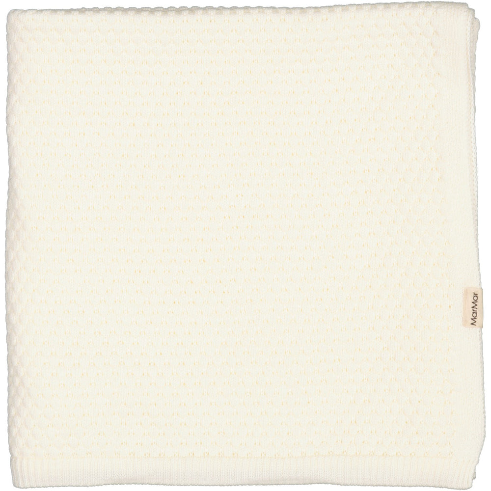 Køb MarMar New Born Modal Mix Honeycomb Gentle White Alia Tæppe
