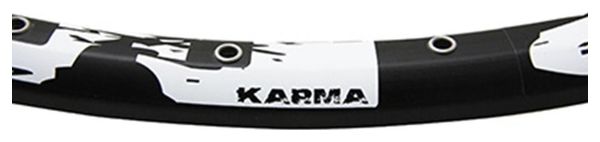 Jante vtt 29  karma disc 21c noir 32t. double paroi avec oeillets profil 17mm