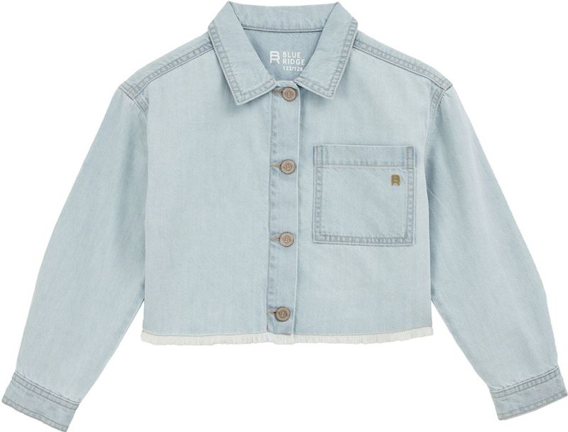 Jacks - Denim Jack - Effen - Gedeeltelijk Gevoerd - Losse Pasvorm