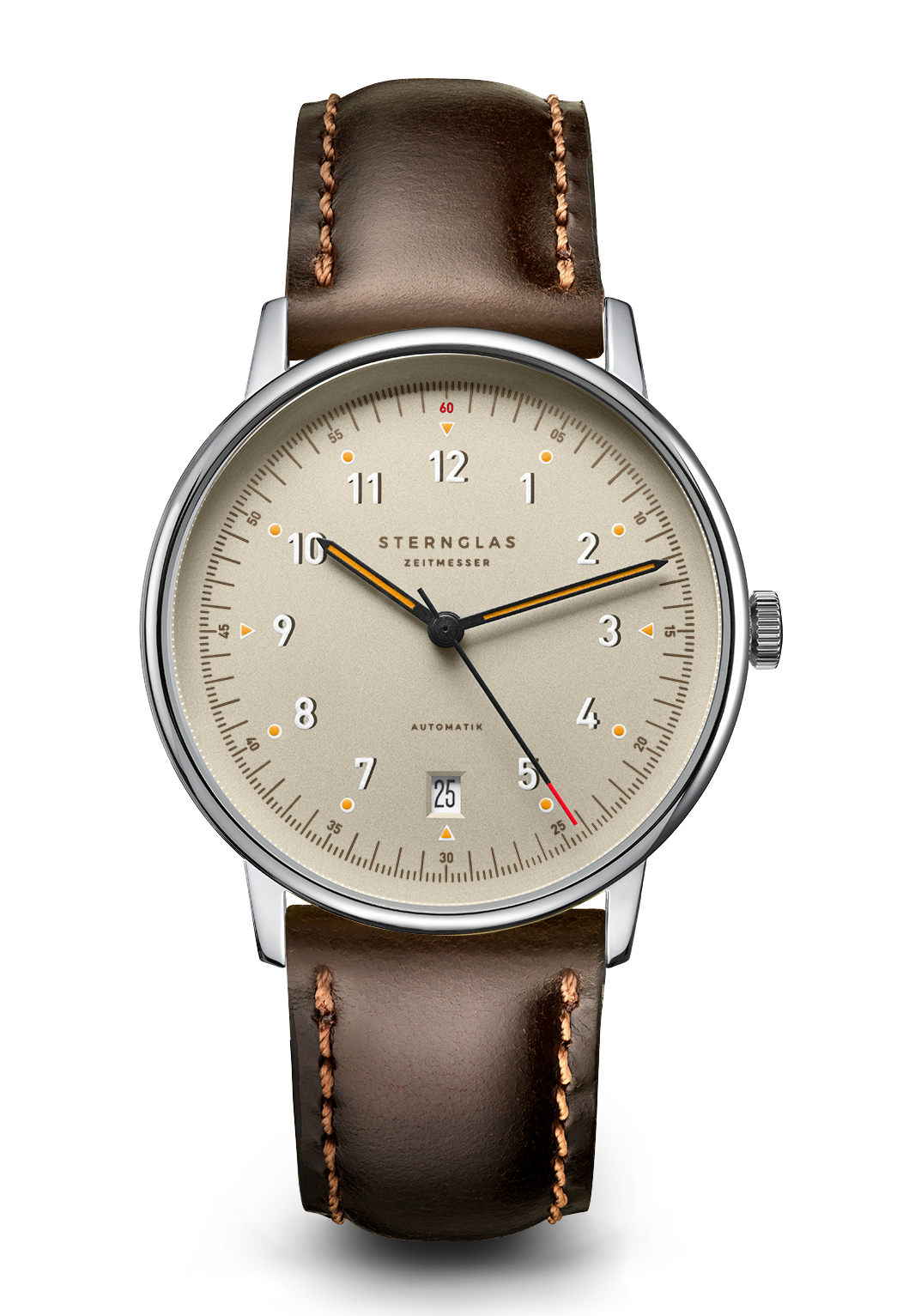 Sternglas Lumatik Automatikuhr Beige S02-LM26-BR03