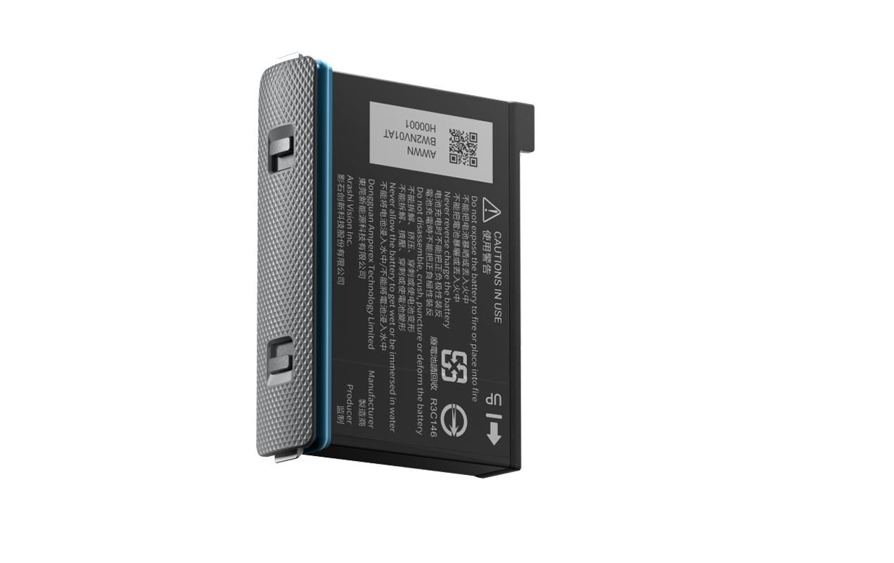 Videokamera-Akku X3Wiederaufladbarer 1800 mAh Akku für X3