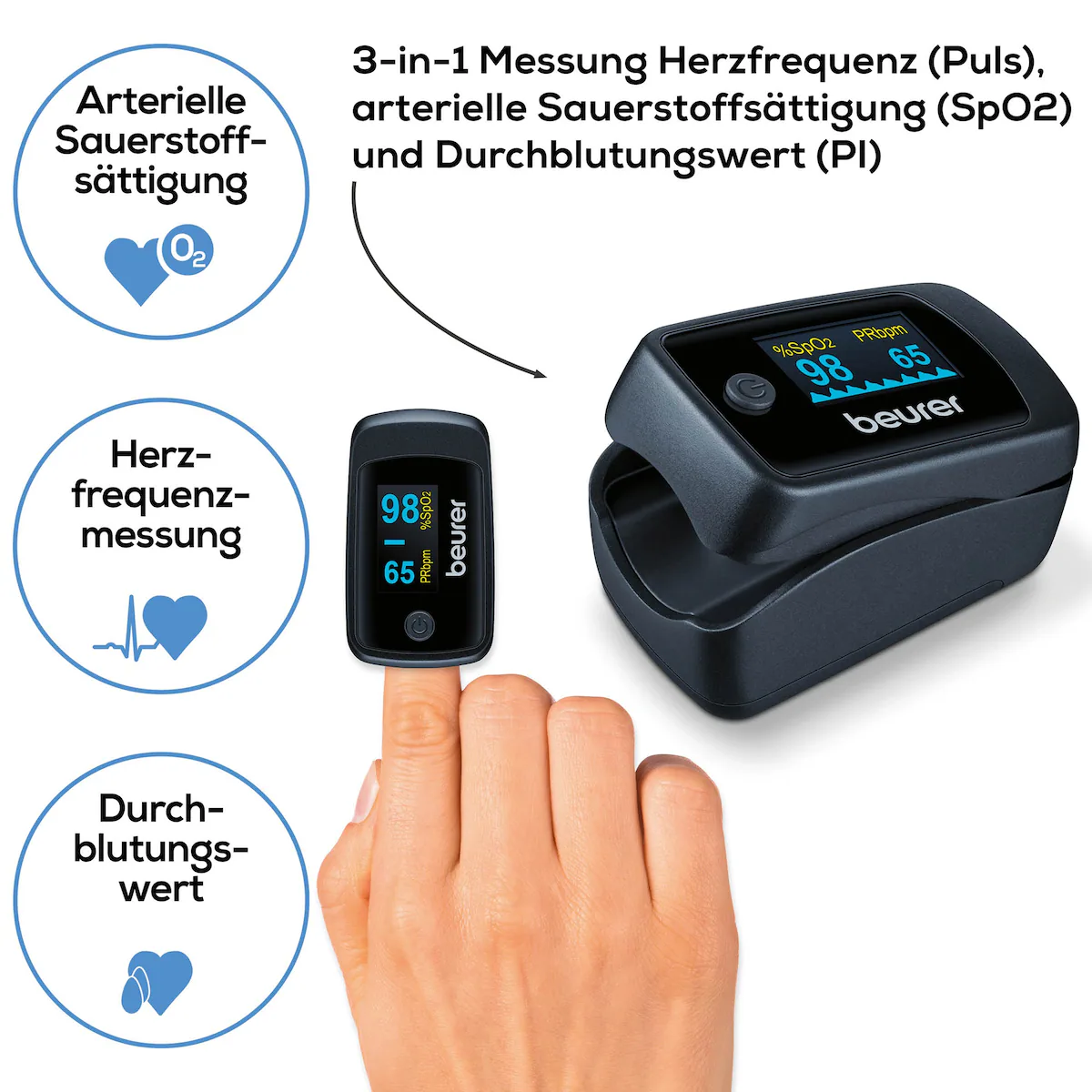 BEURER - Pulsoximeter PO 45