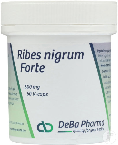 Deba Ribes Nigrum-Forte 500mg Capsules 60