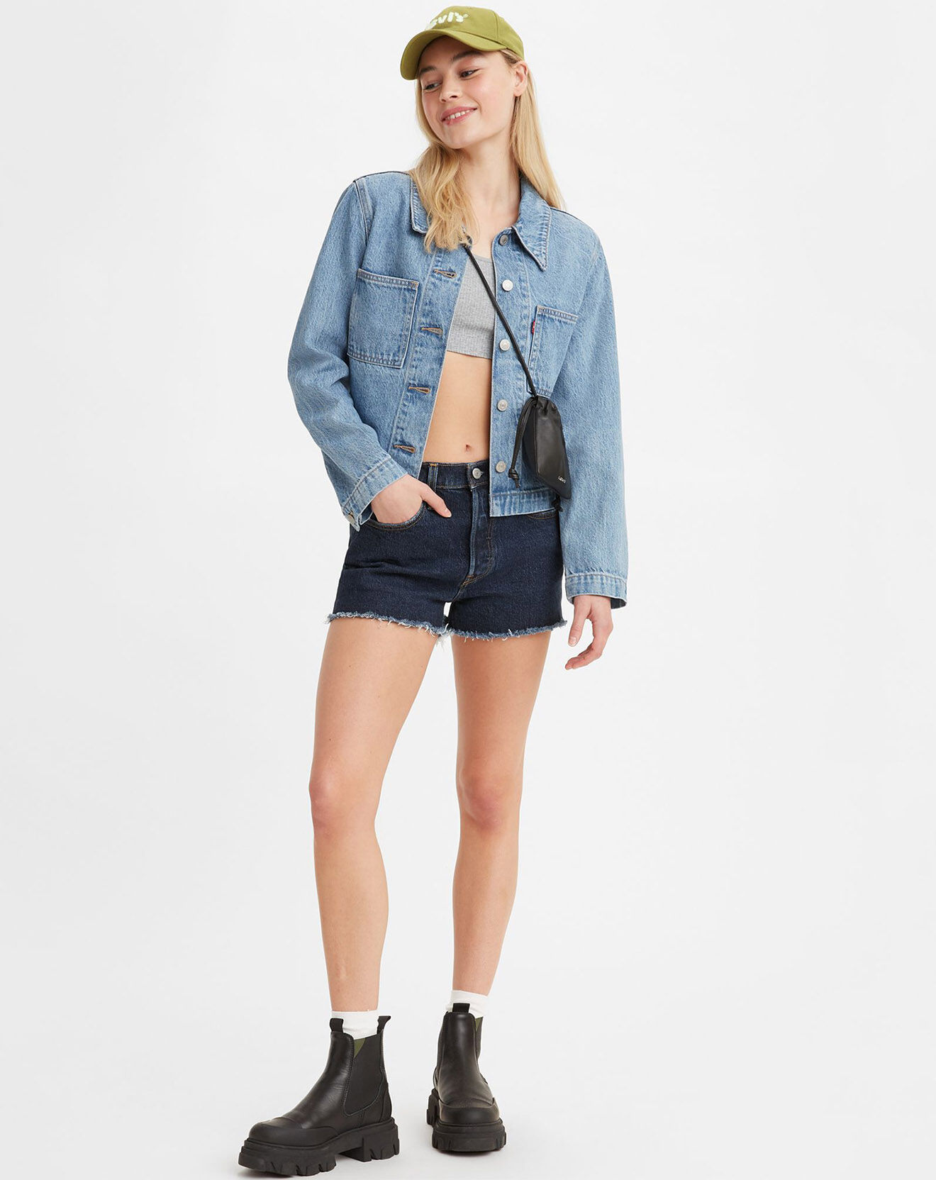 Levi's® Short 501 Original bleu brut
