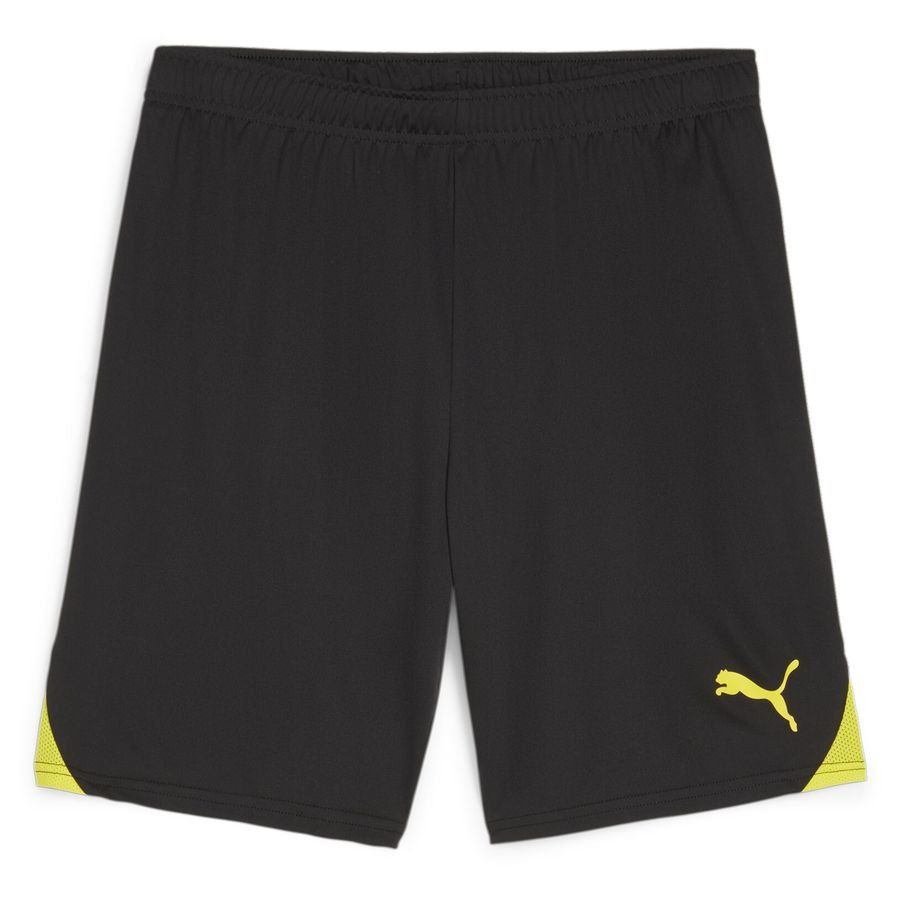 PUMA Short de Foot teamGOAL - Noir/Jaune