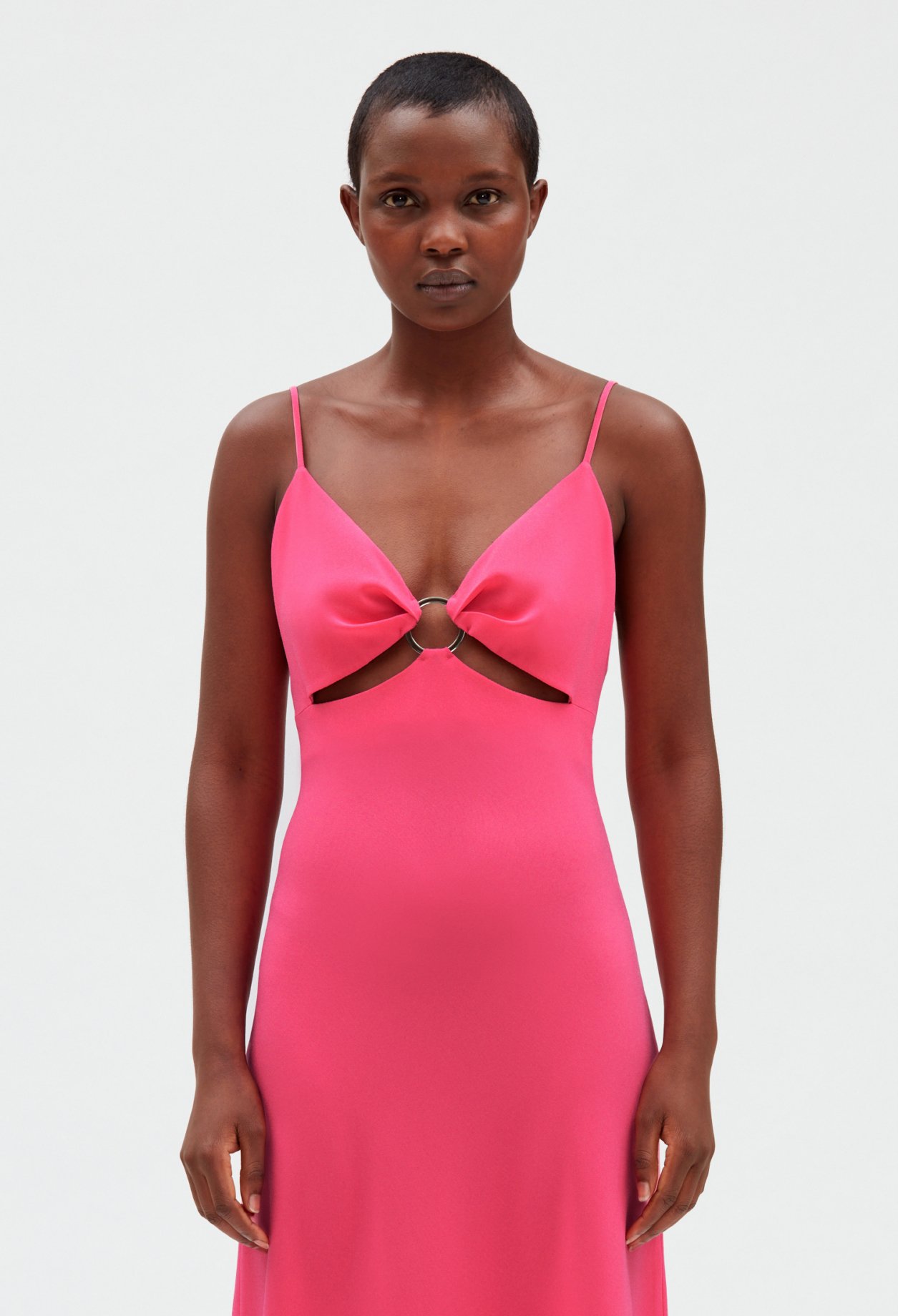 Robe longue anneau