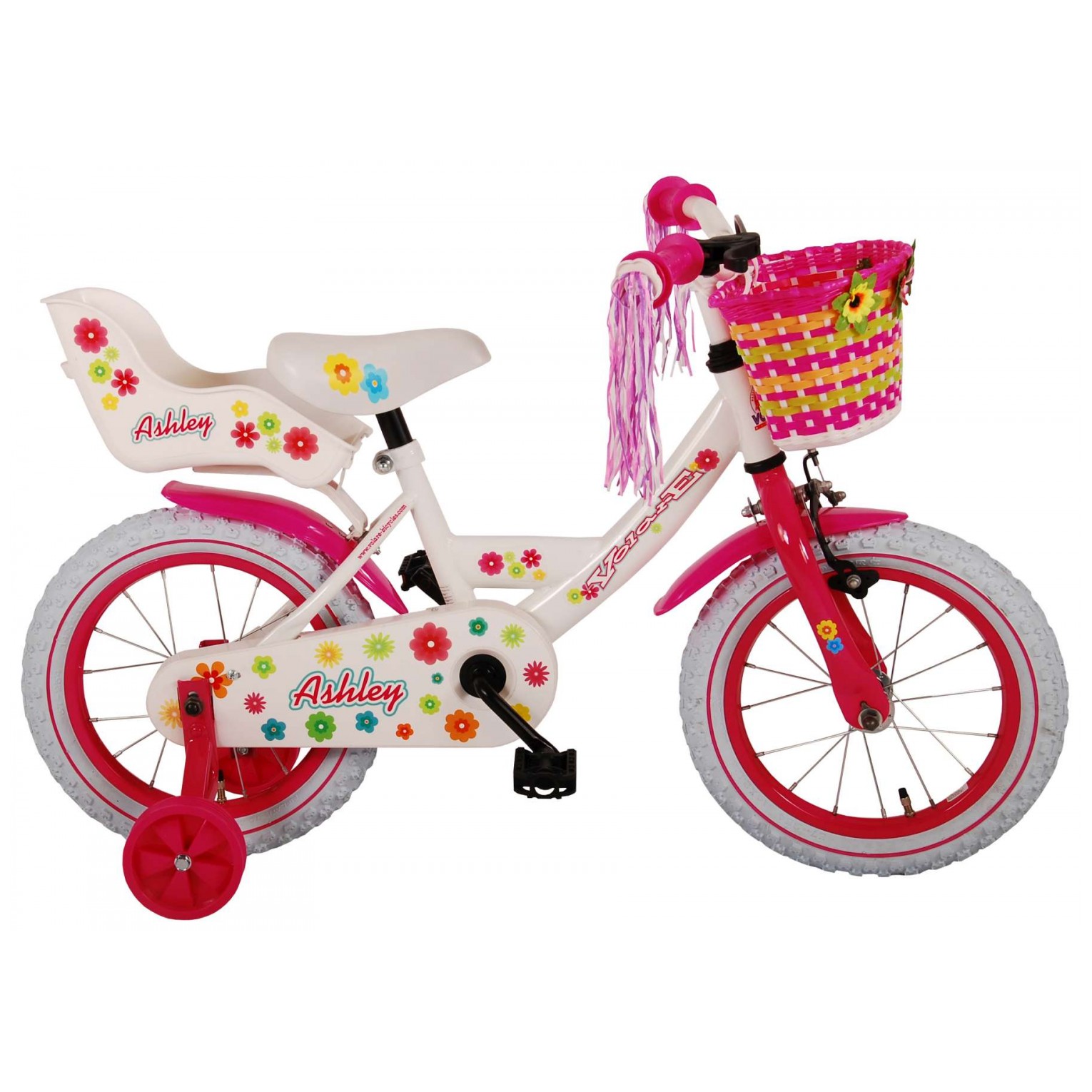 Volare Ashley Fiets - 14 inch - Wit