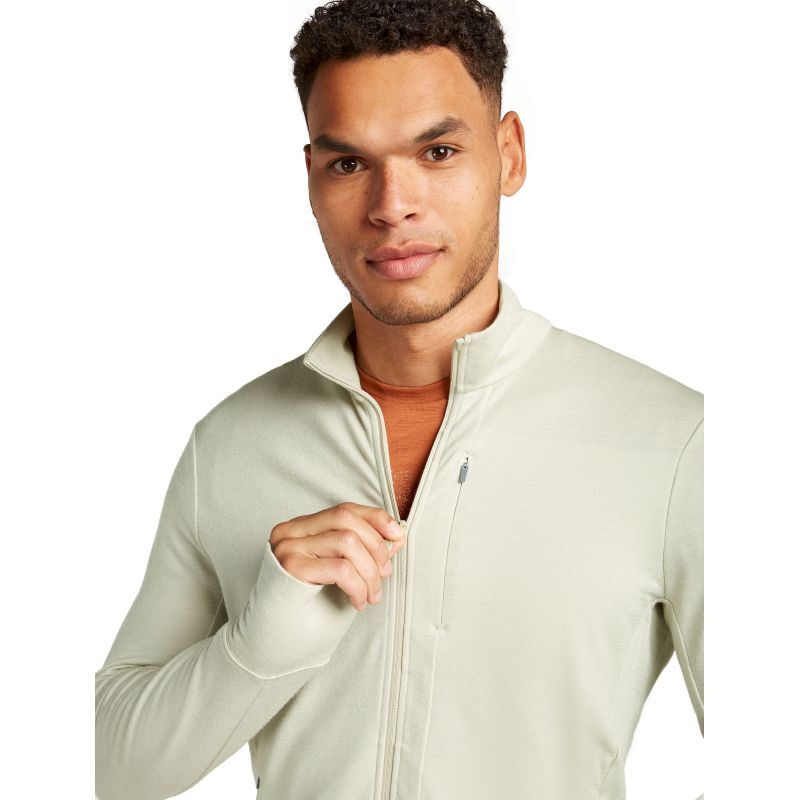 260 Quantum IV LS Zip - Polaire en laine mérinos homme
